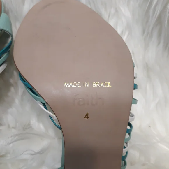 Faith Slip on strappy heels - Picture 5 of 9